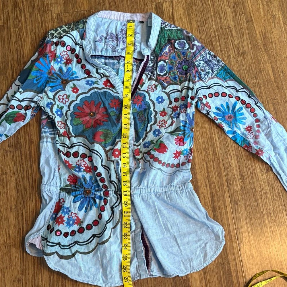 Desigual Floral Blouse - Picture 8 of 8